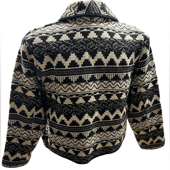 Bedford Fair Lifestyle size medium women’s jacket in heavy tribal fabric newer - Picture 2 of 5